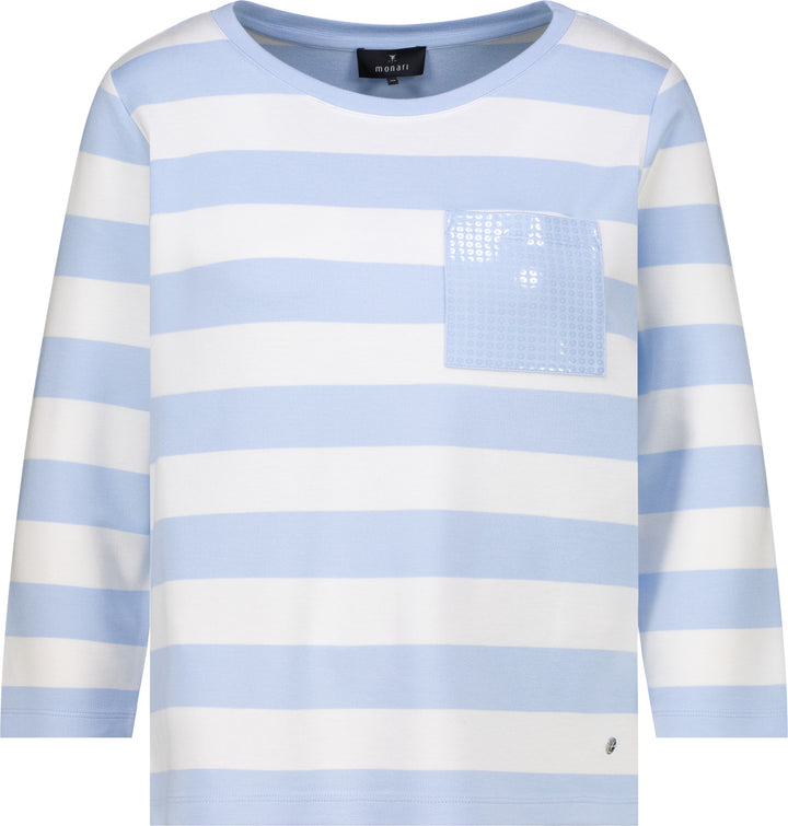 Sweatshirt, light sky ringel 739 Bild 1