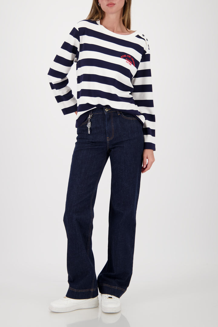 Sweatshirt, marine ringel 756 Bild 6
