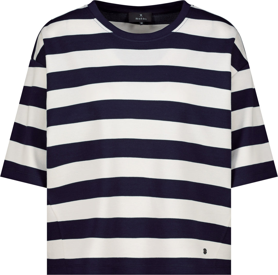 Sweatshirt, marine ringel 756 Bild 1