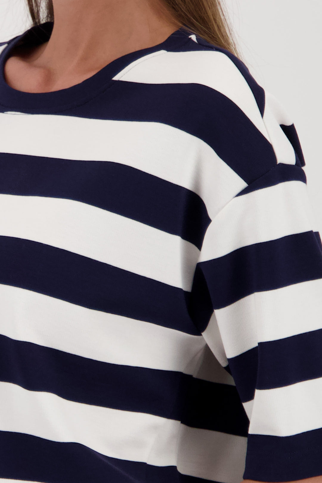 Sweatshirt, marine ringel 756 Bild 5