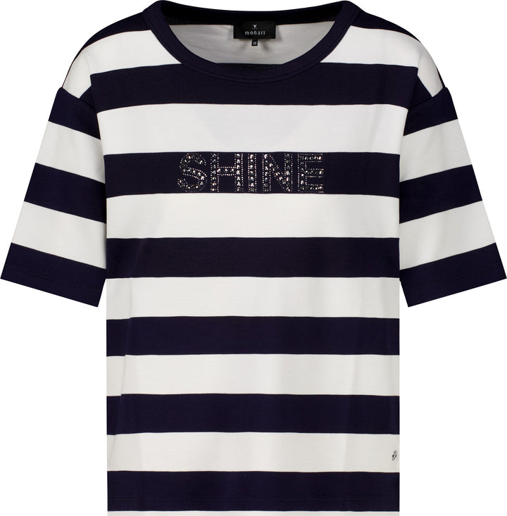 Sweatshirt, marine ringel 756 Bild 1