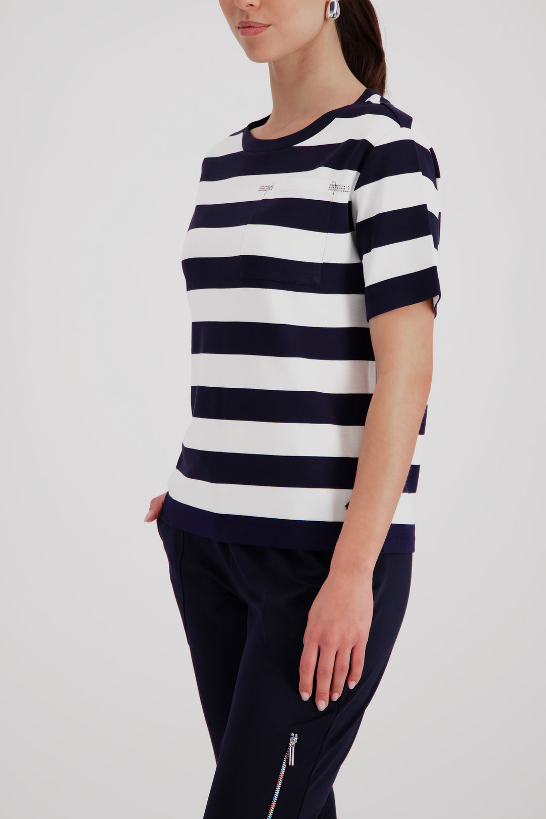 Sweatshirt, marine ringel 756 Bild 3