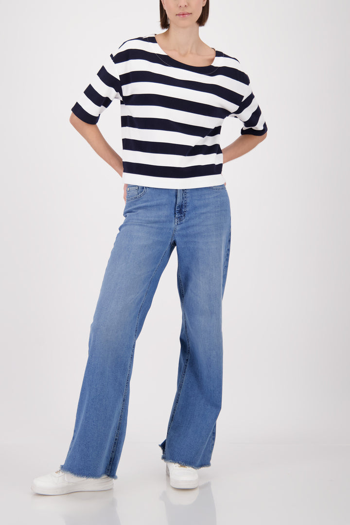 Sweatshirt, marine ringel 756 Bild 6
