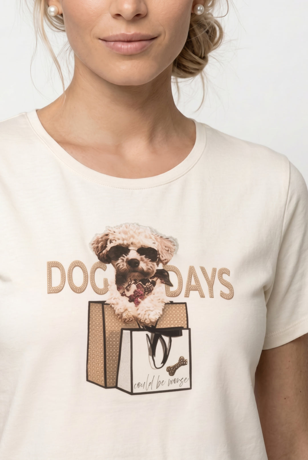 T-Shirt, antique white 160 Bild 5