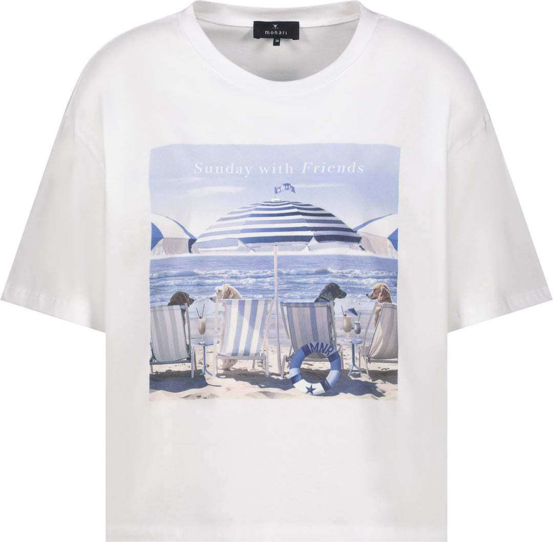 T-Shirt, cream 105 Bild 1