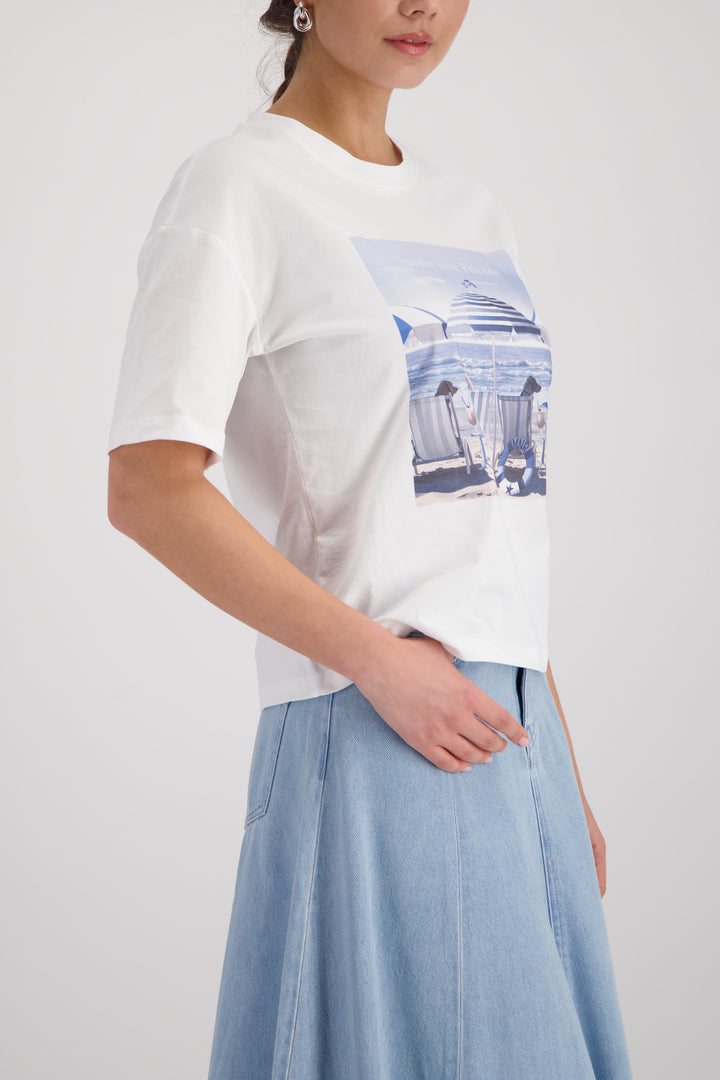 T-Shirt, cream 105 Bild 3