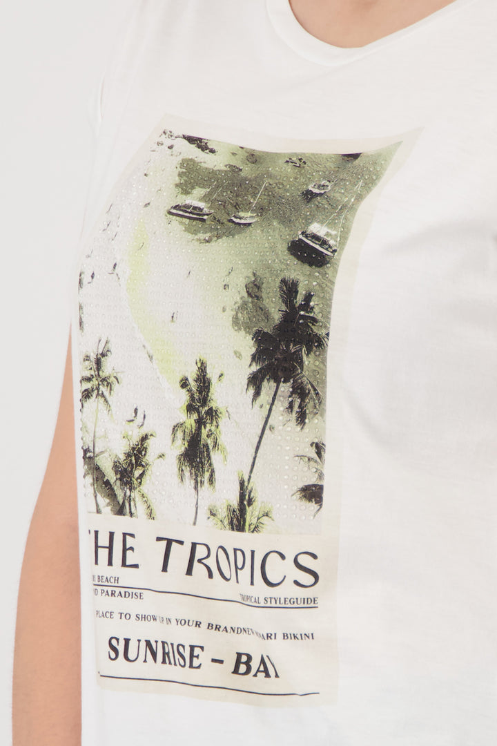 T-Shirt, cream 105 Bild 5