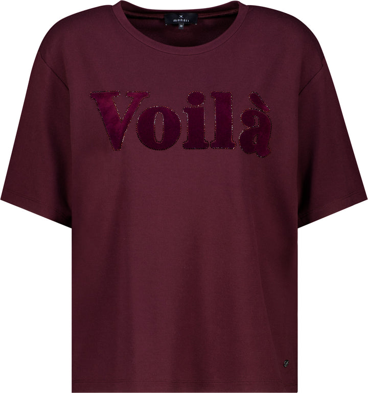 T-Shirt, dark bordeaux 316 Bild 1