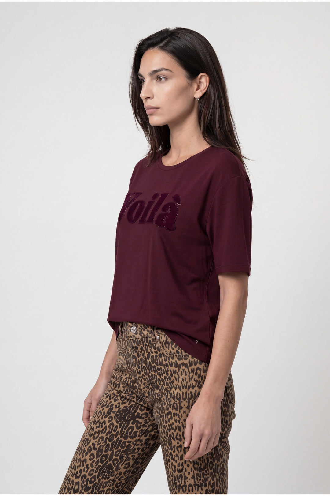 T-Shirt, dark bordeaux 316 Bild 3