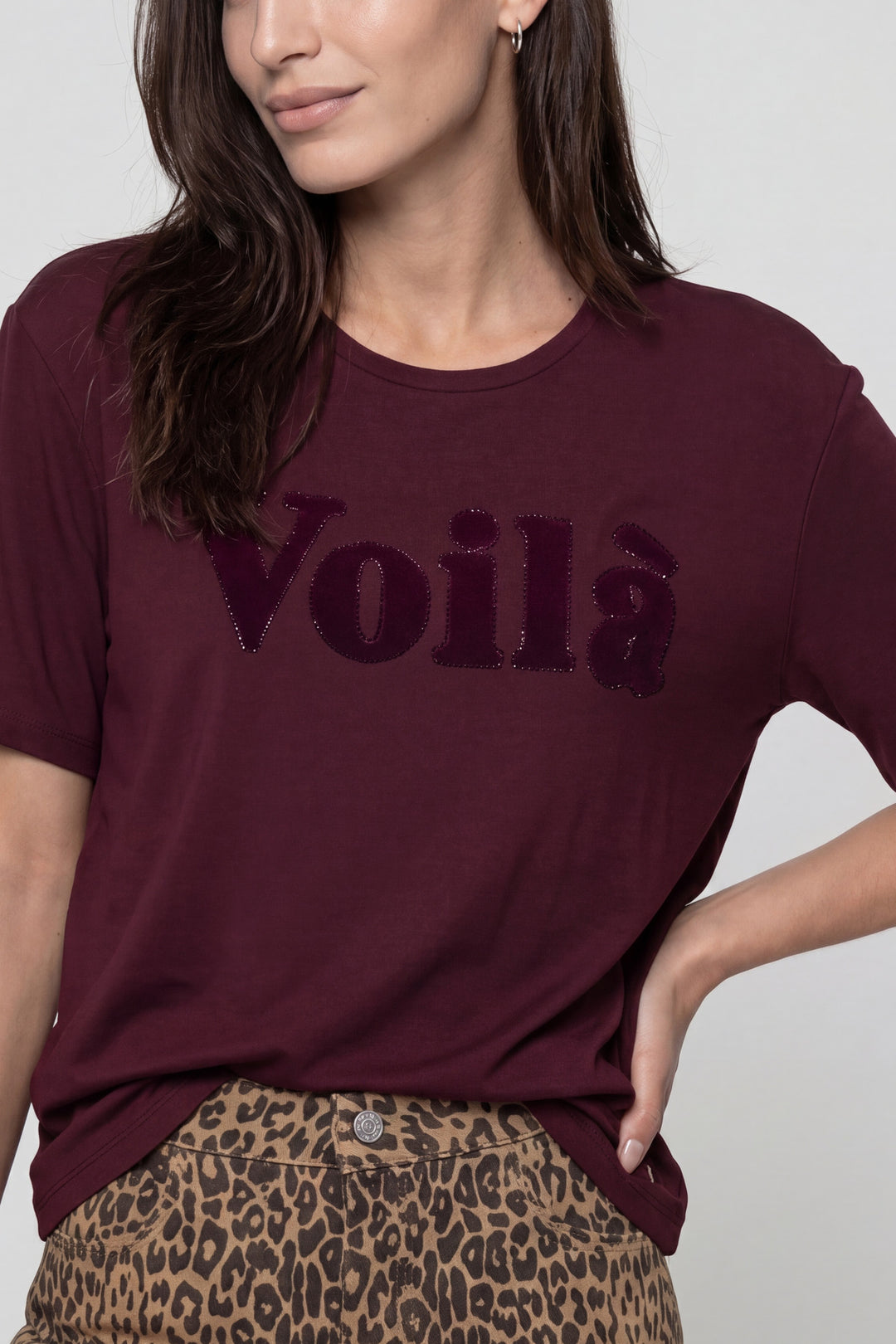 T-Shirt, dark bordeaux 316 Bild 5