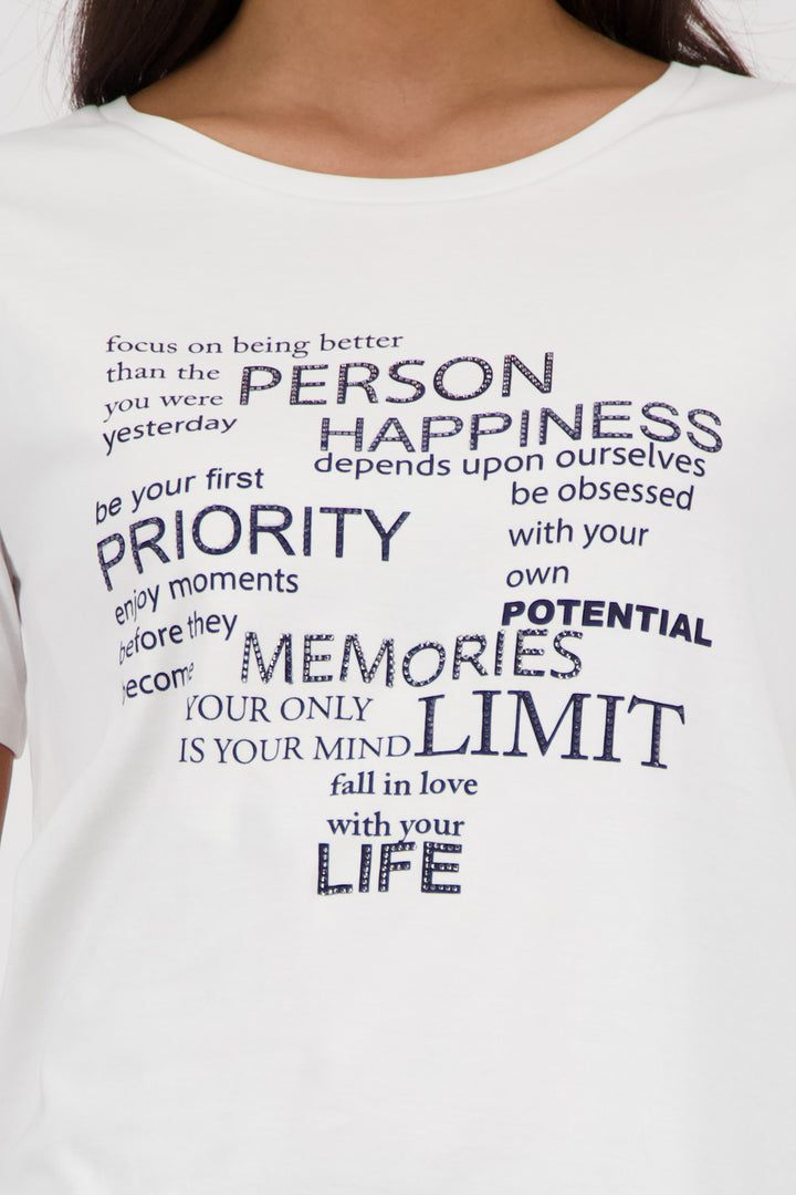 T-Shirt, marine 755 Bild 5