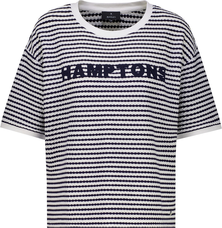 T-Shirt, marine ringel 756 Bild 1