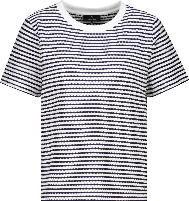 T-Shirt, marine ringel 756 Bild 1