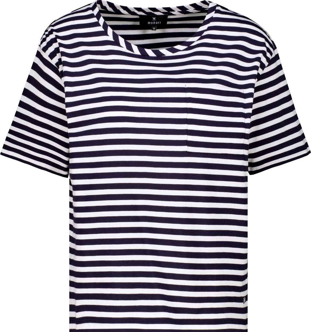 T-Shirt, marine ringel 756 Bild 1