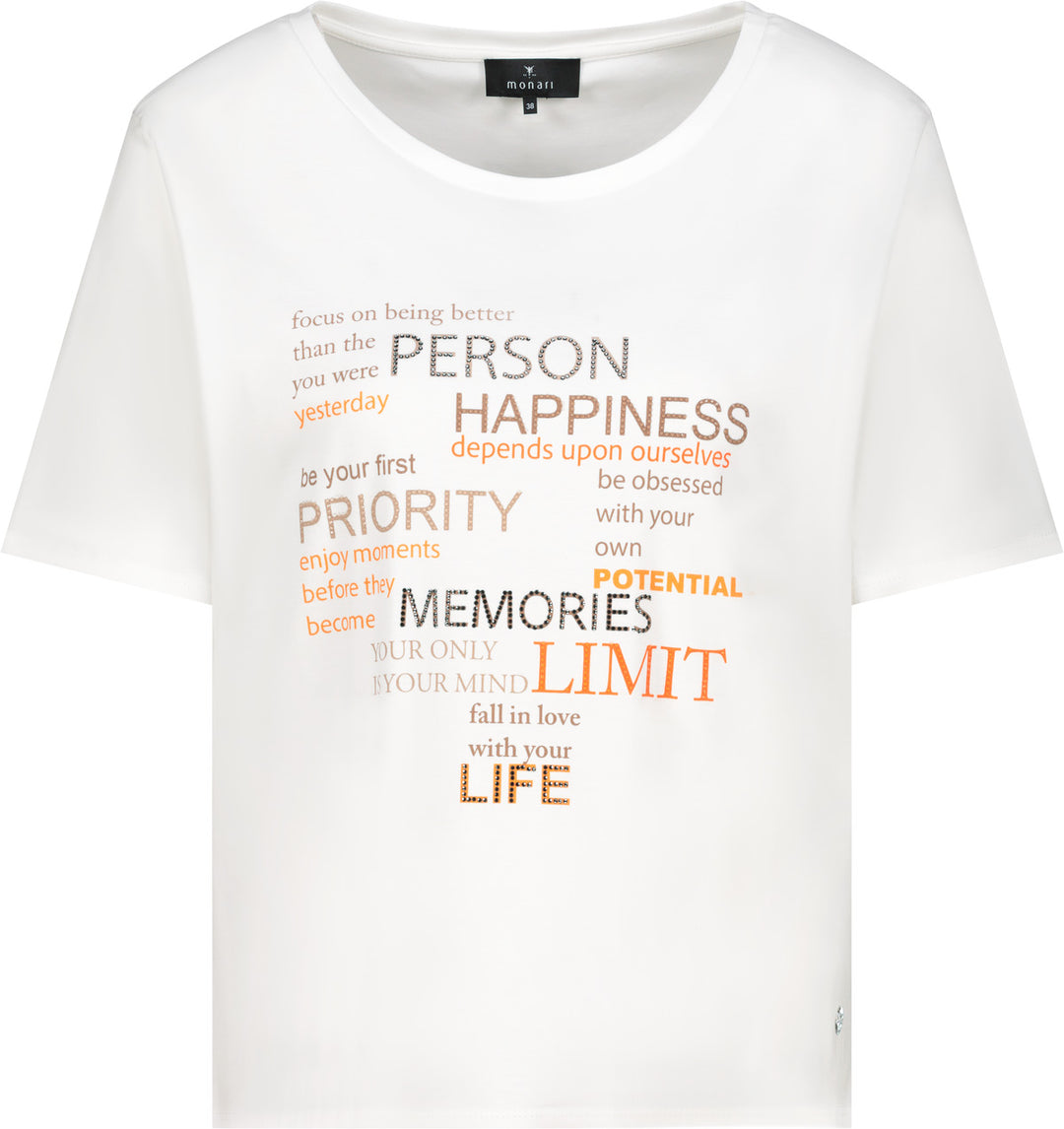 T-Shirt, off-white 102 Bild 1