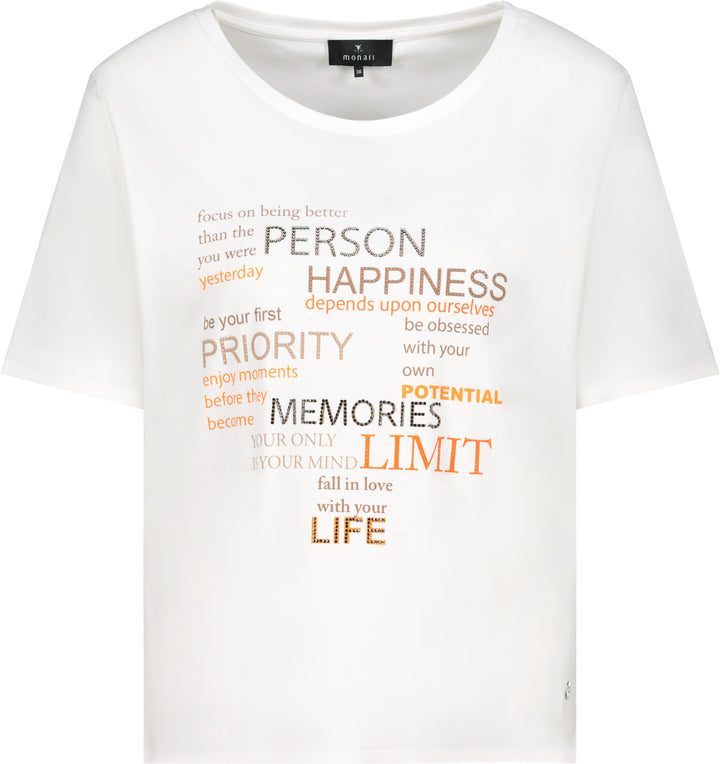 T-Shirt, off-white 102 Bild 1