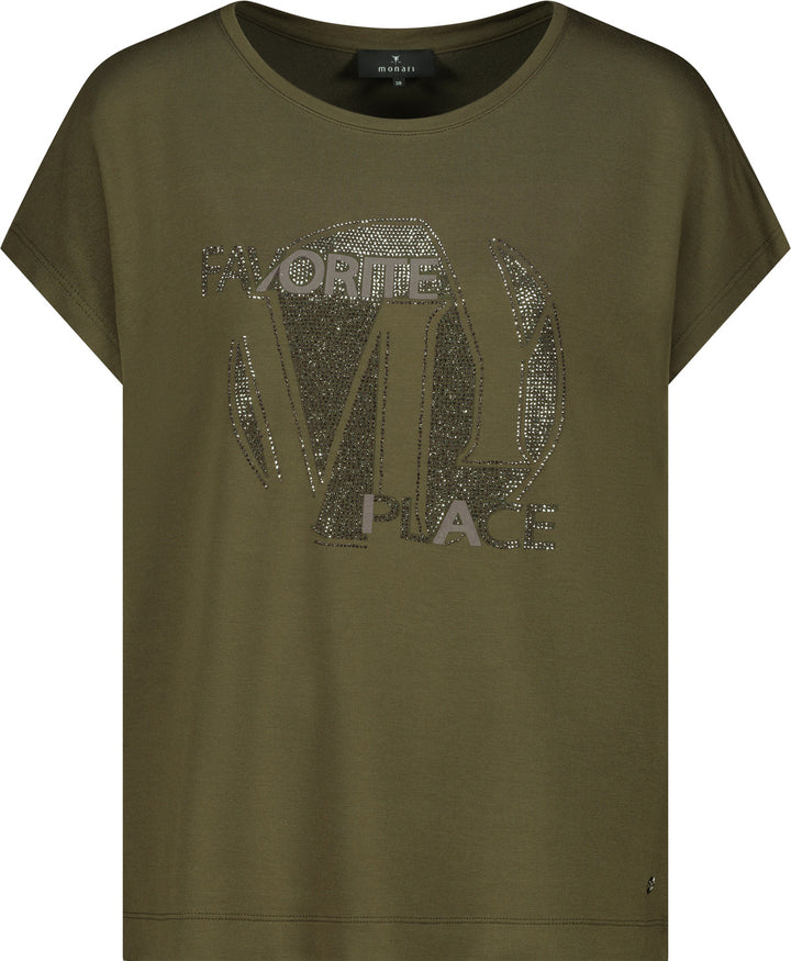 T-Shirt, olive 618 Bild 1