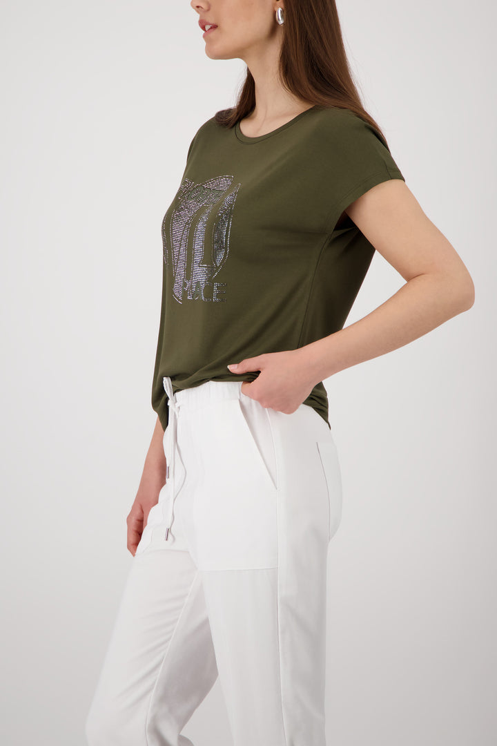 T-Shirt, olive 618 Bild 3