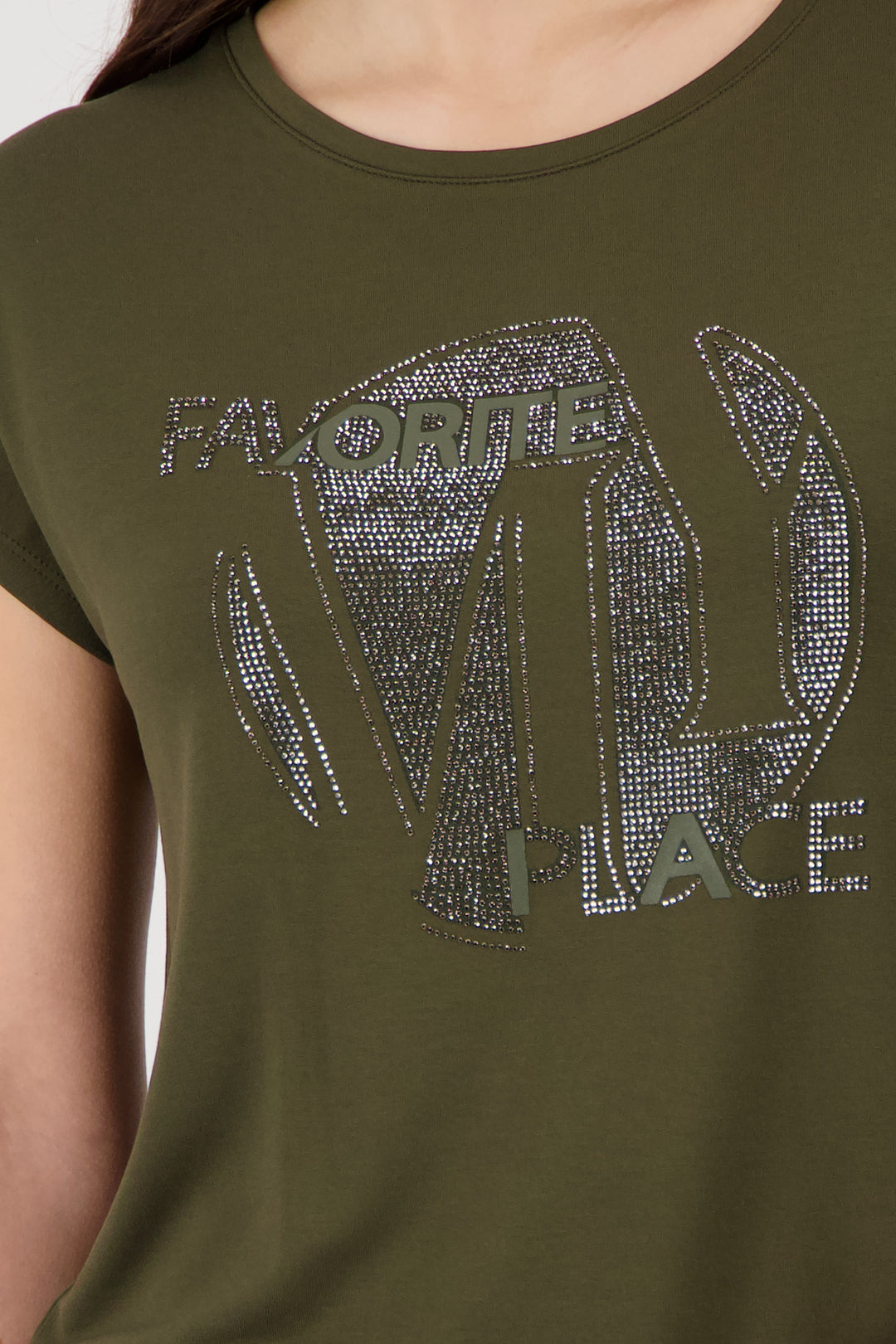 T-Shirt, olive 618 Bild 5