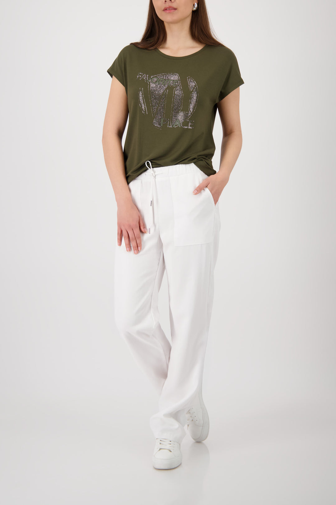 T-Shirt, olive 618 Bild 6