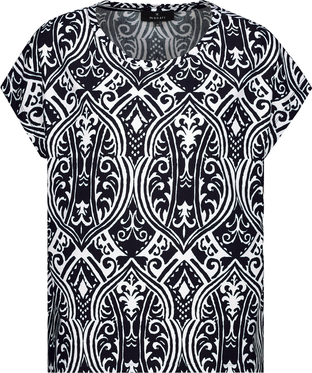 T-Shirt, schwarz gemustert 997 Bild 1