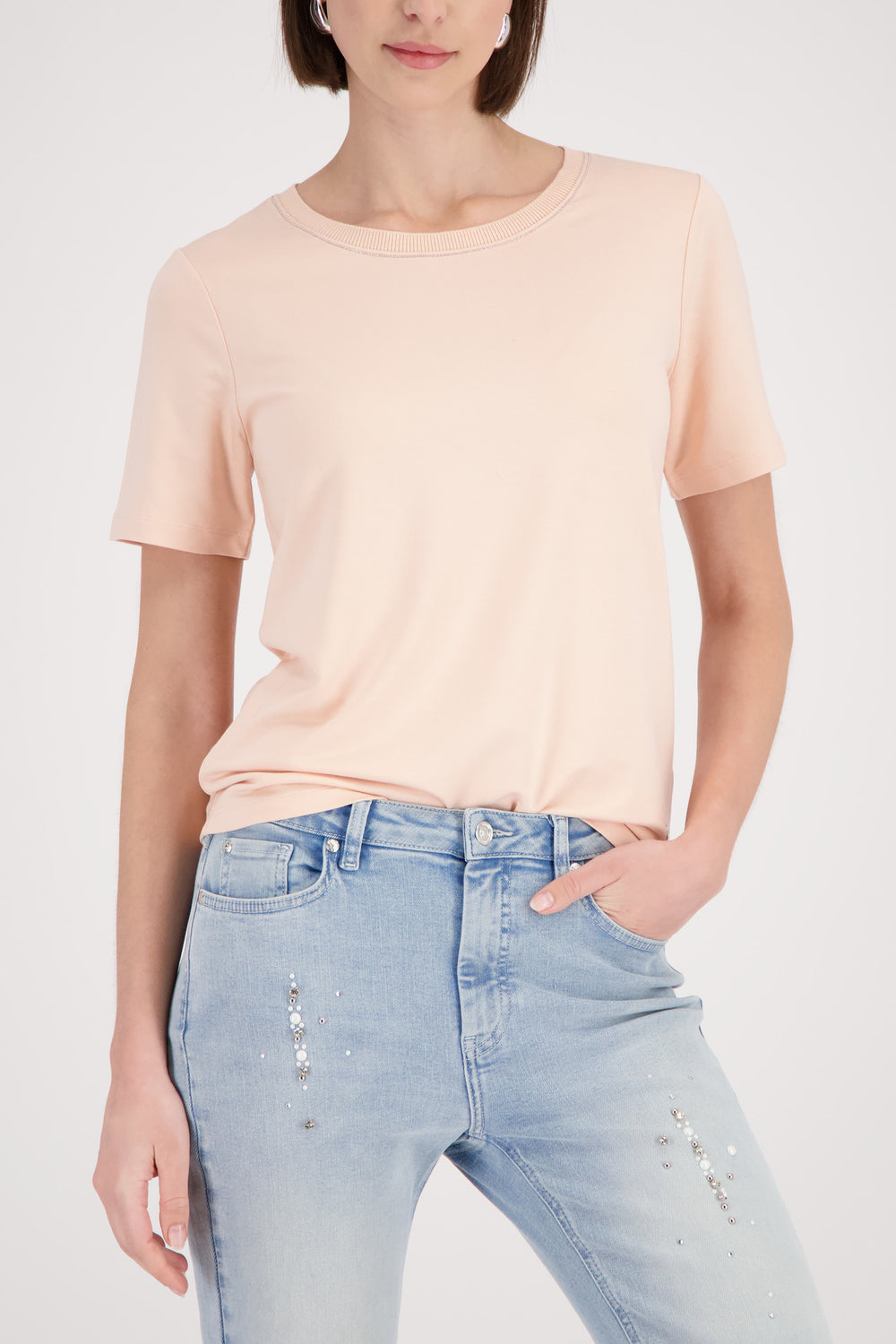 T-Shirt, summer peach 250 Bild 2