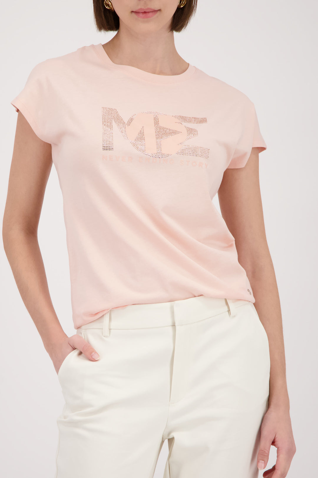 T-Shirt, summer peach 250 Bild 2