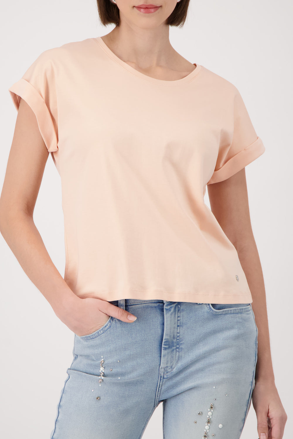 T-Shirt, summer peach 250 Bild 2