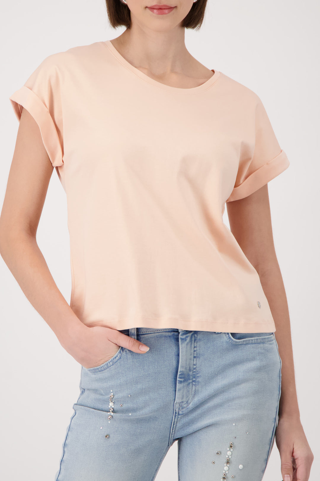 T-Shirt, summer peach 250 Bild 2