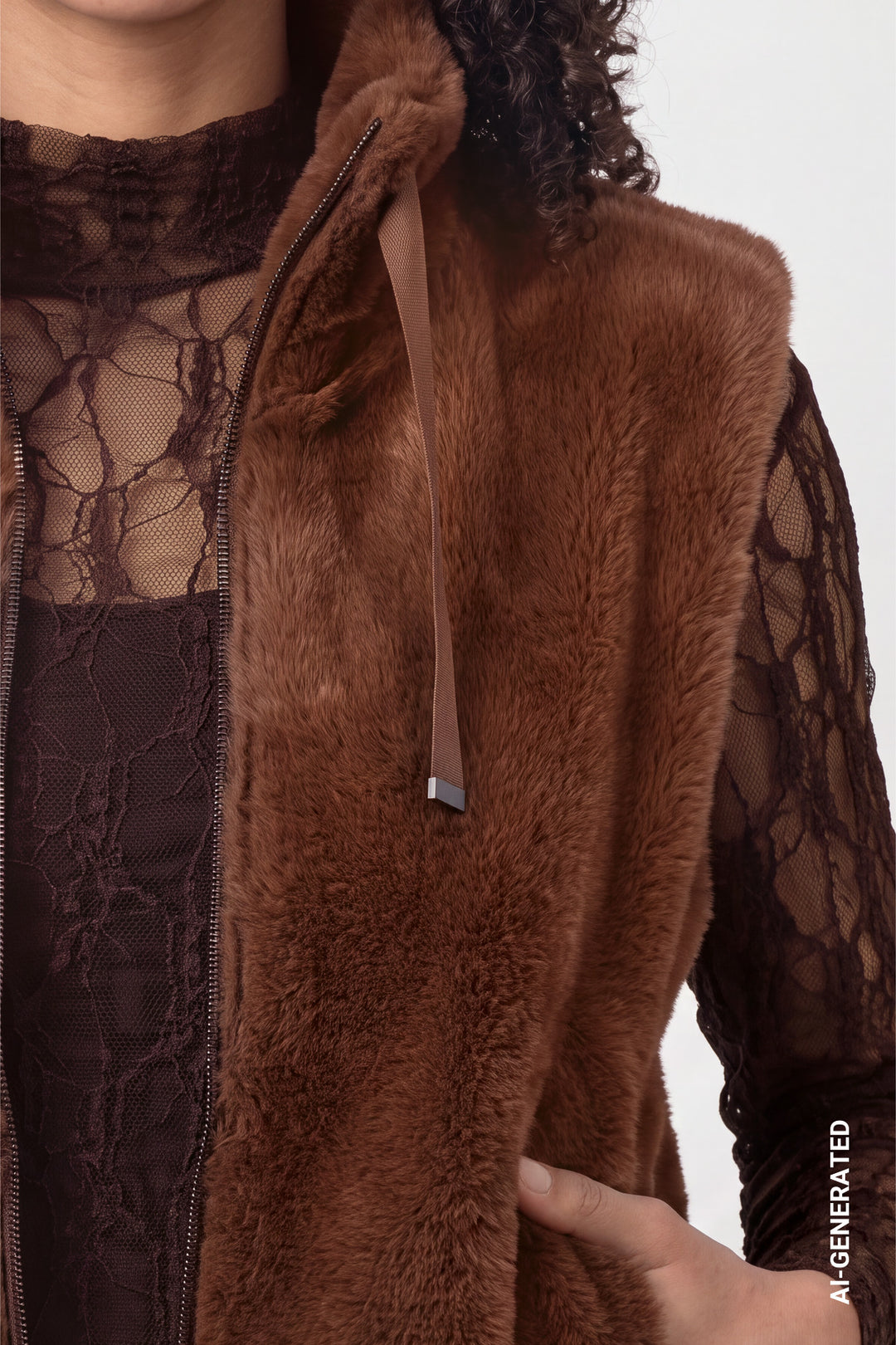 Weste, chocolate brown 557 Bild 5