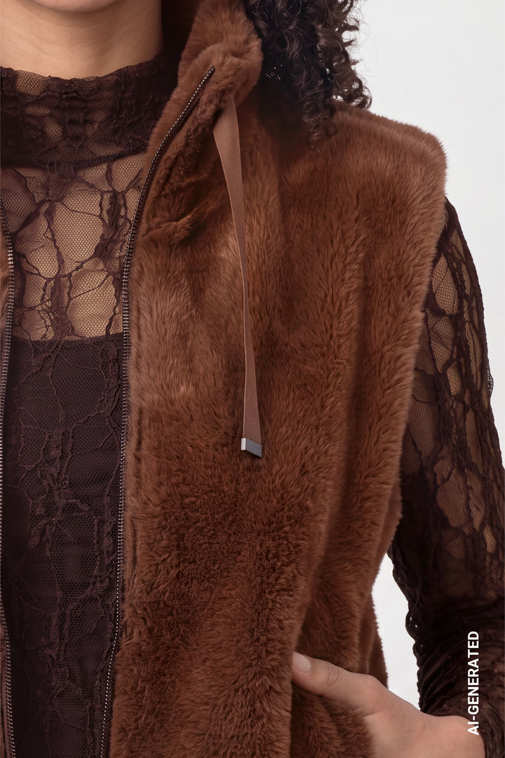 Weste, chocolate brown 557 Bild 5