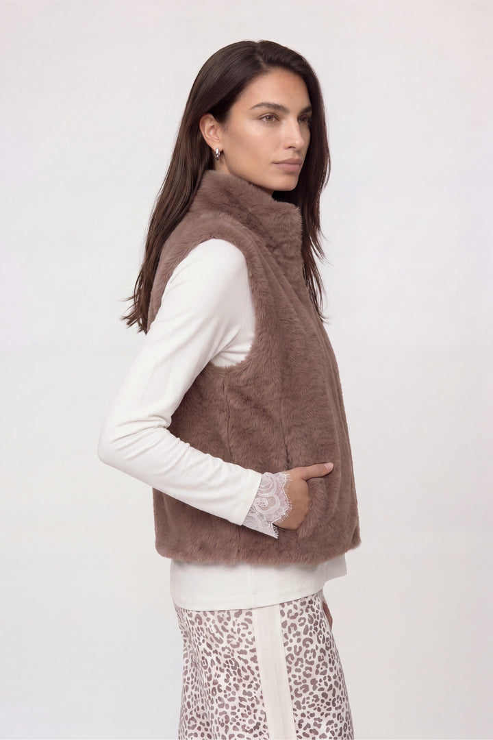 Weste, taupe 579 Bild 3