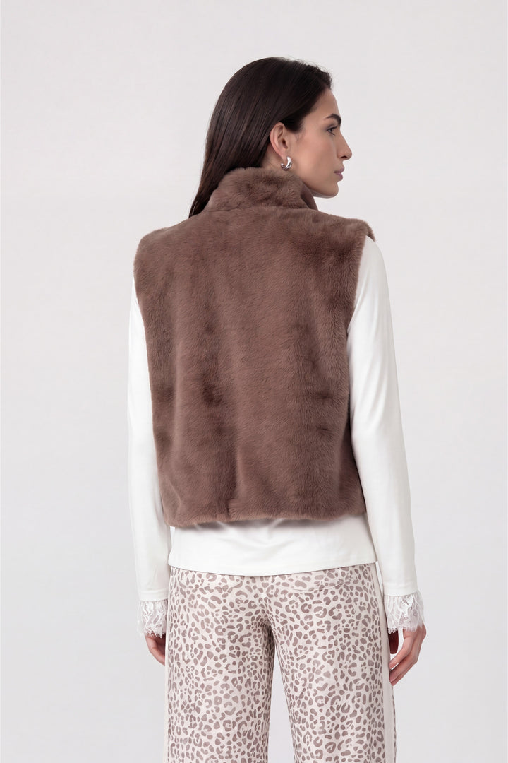 Weste, taupe 579 Bild 4