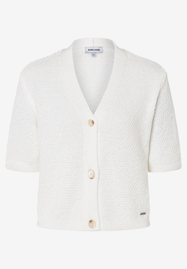 Ajour Cardigan, off white 0041 Bild 1