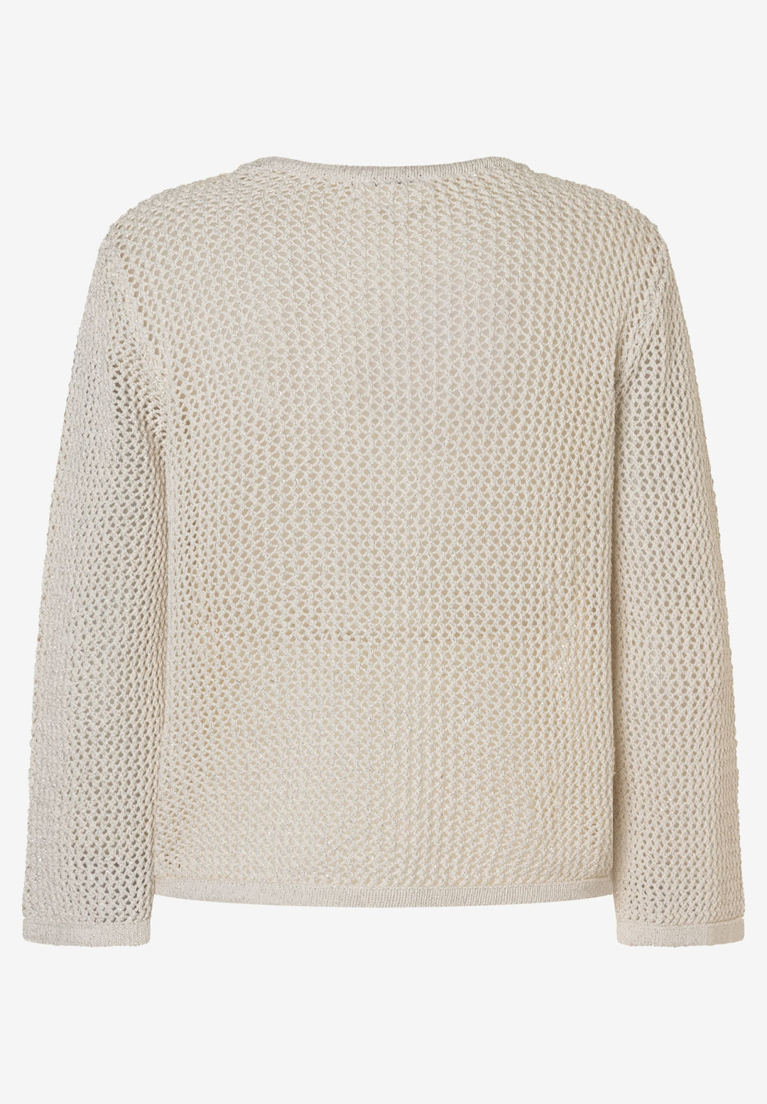 Ajour Pullover with Glitter-Effect, soft vanilla 0052 Bild 2