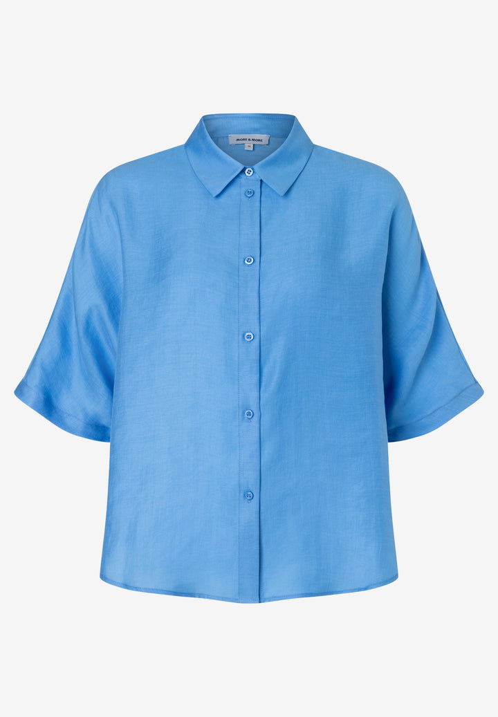 Blouse with Bat Sleeves, breeze blue 0323 Bild 1