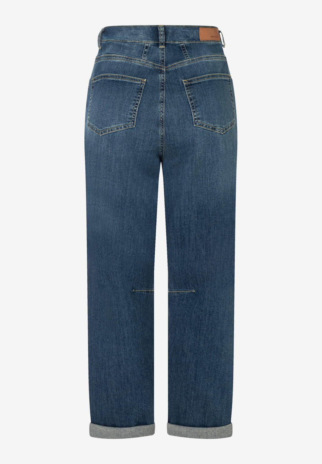 Blue Denim Barrel Leg Jeans, middle blue denim 0962 Bild 2