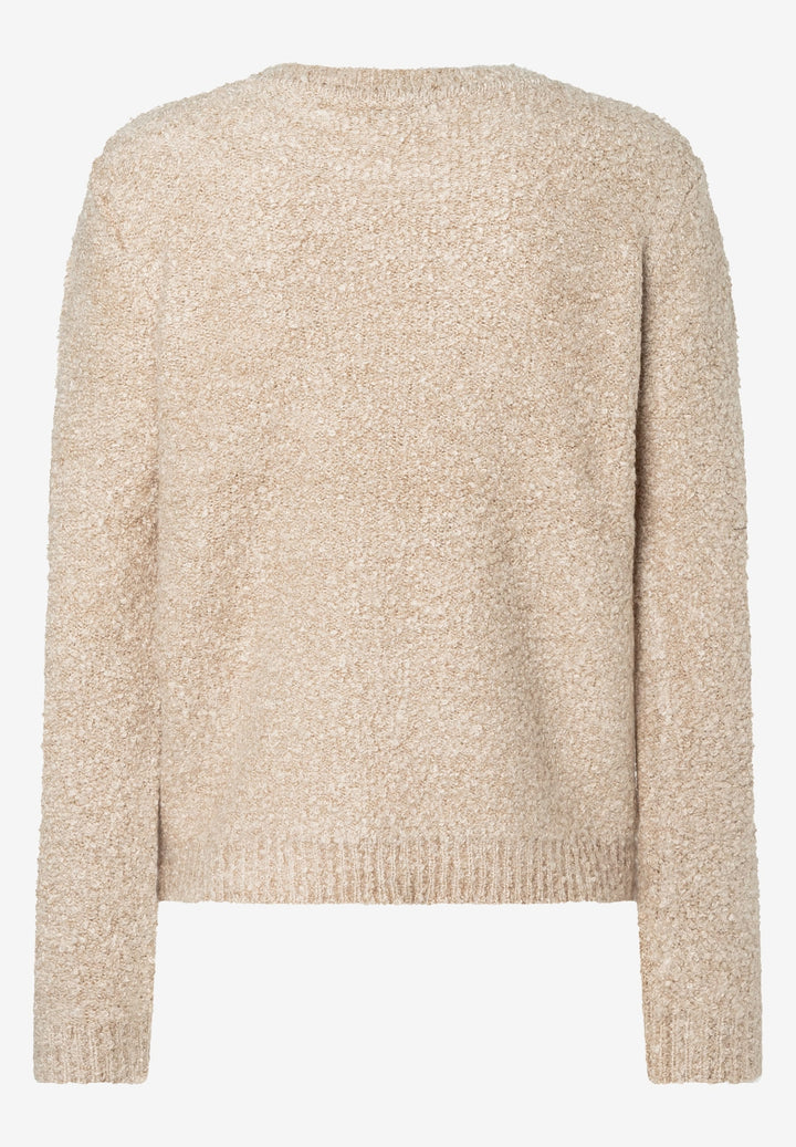 Bouclé Pullover, almond melange 0218 Bild 2