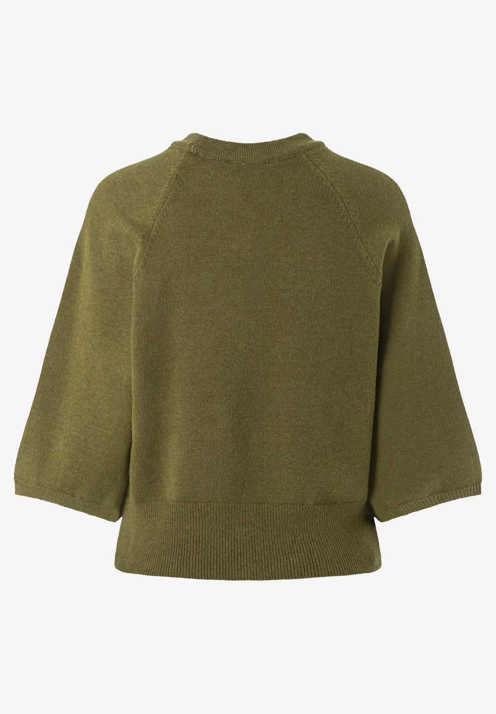 Boxy Pullover, 3/4 Sleeve, modern green 0642 Bild 2