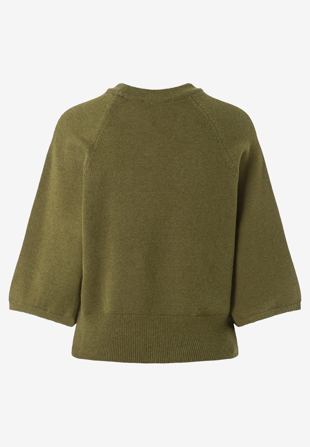 Boxy Pullover, 3/4 Sleeve, modern green 0642 Bild 2