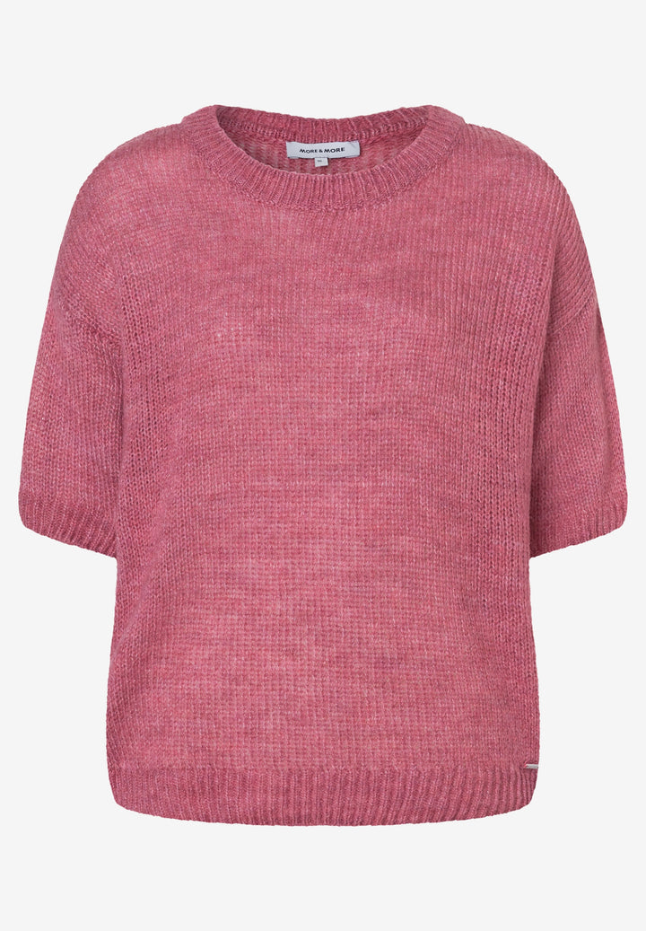 Cape-Pullover, 3/4 Sleeve, berry rose 0819 Bild 1