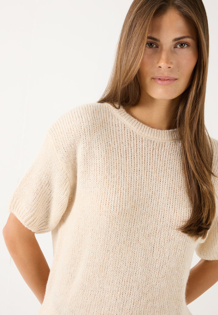 Cape-Pullover, 3/4 Sleeve, powder cream 0031 Bild 3