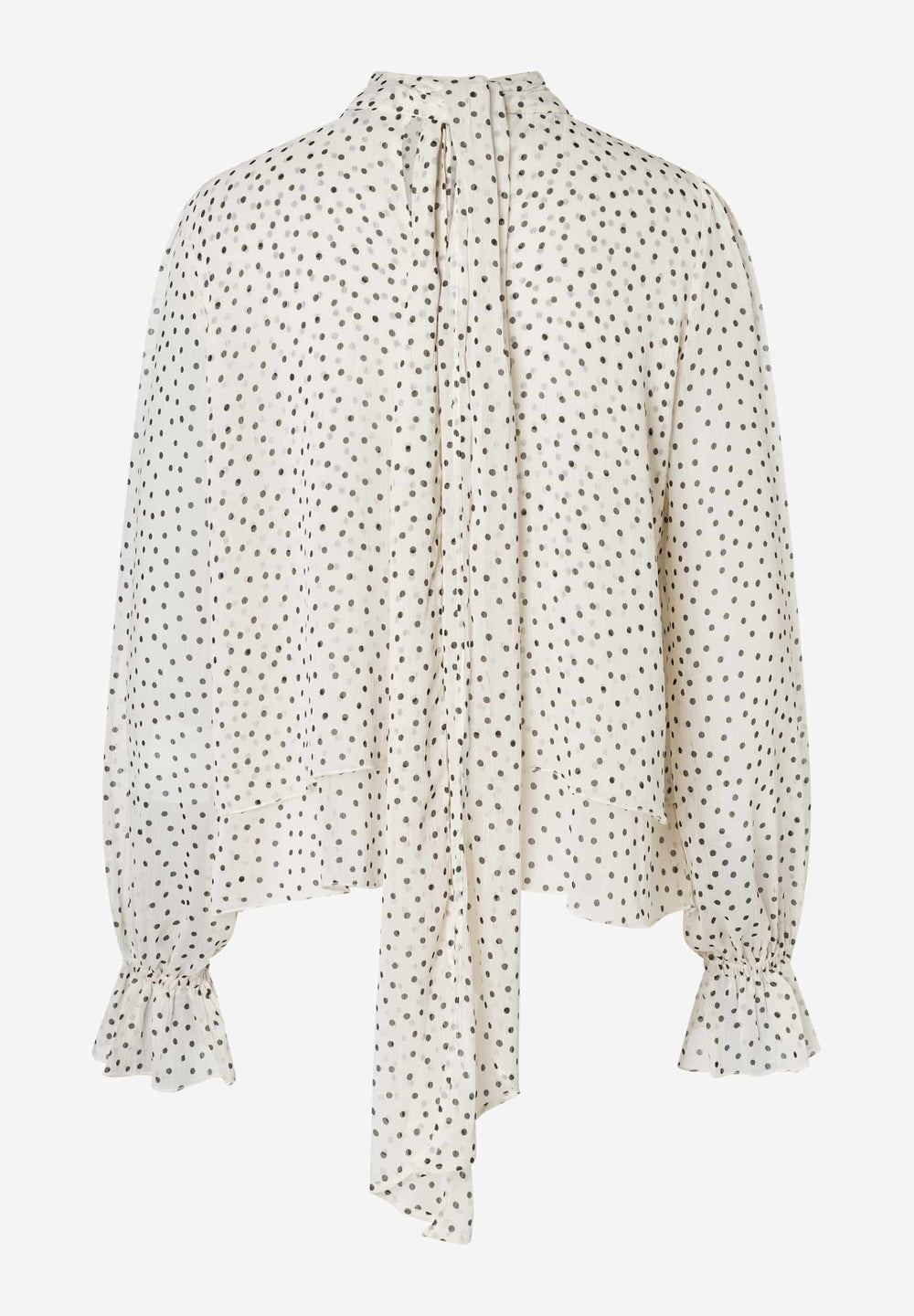 Chiffon Dot Blouse, fancy little dots print 2041 Bild 2