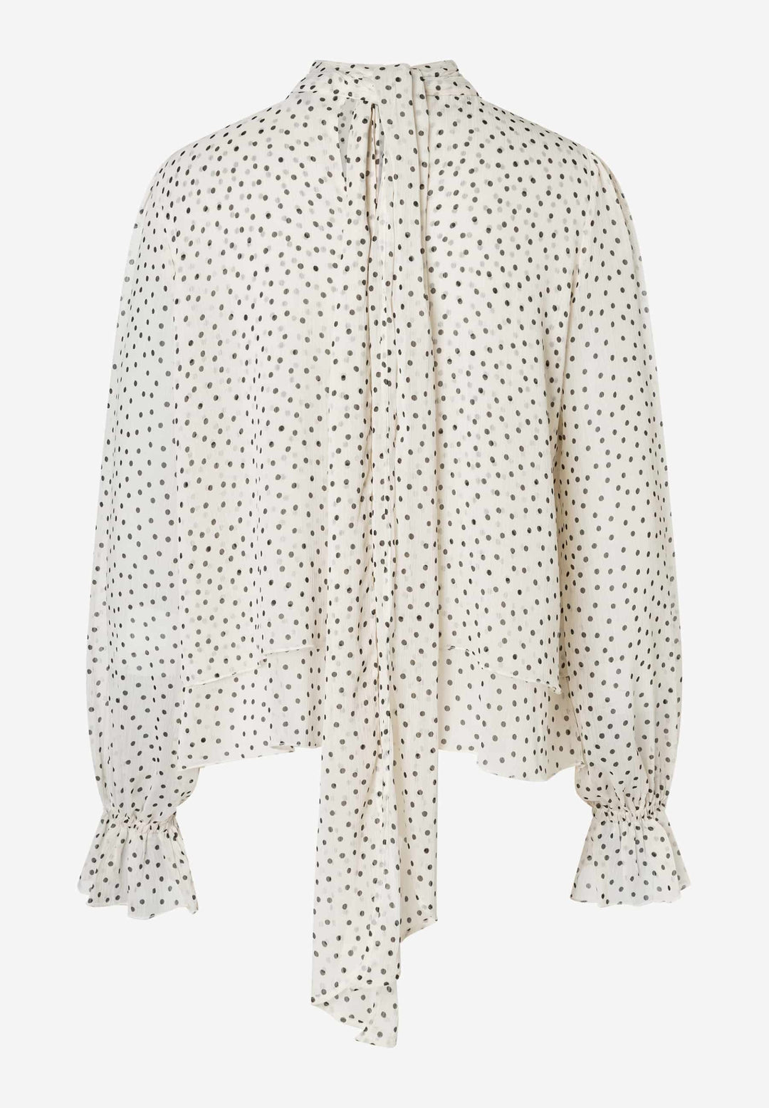 Chiffon Dot Blouse, fancy little dots print 2041 Bild 2