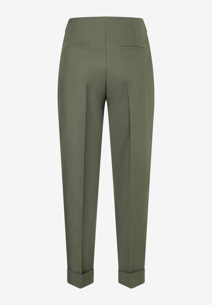 CO - PES Stretch Cigarette Pants, forest green 0689 Bild 2