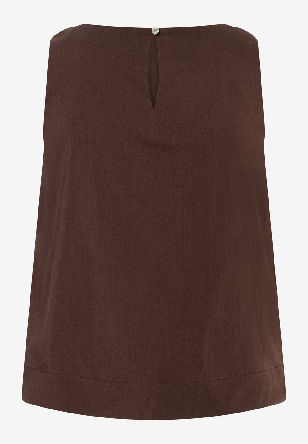 CO-Poplin Top, cool chocolate 0286 Bild 2