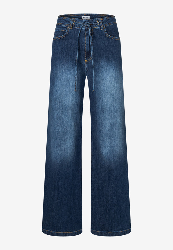 Dark Blue Denim Jeans, dark blue denim 0963 Bild 1