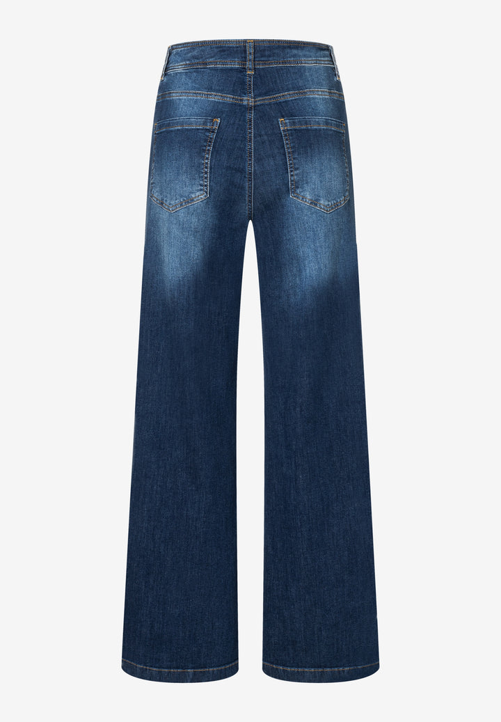 Dark Blue Denim Jeans, dark blue denim 0963 Bild 2