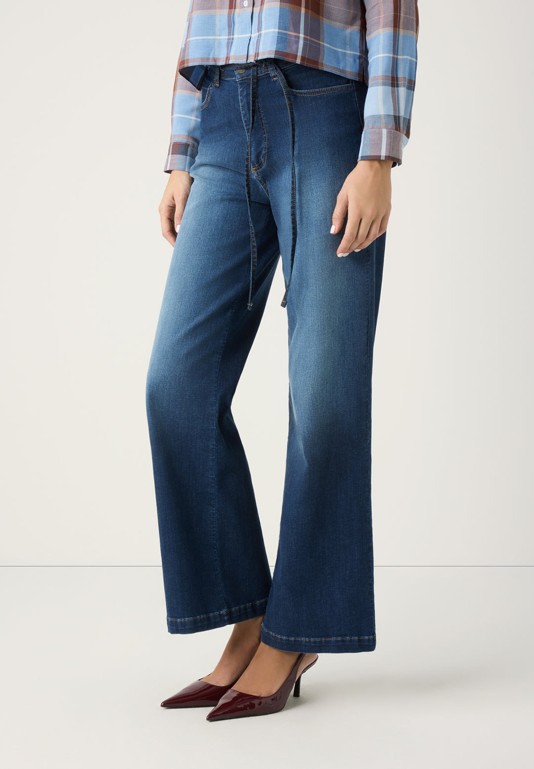 Dark Blue Denim Jeans, dark blue denim 0963 Bild 7