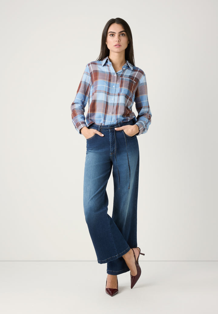 Dark Blue Denim Jeans, dark blue denim 0963 Bild 8